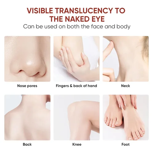 Vista 7 de QUARXERY Gel exfoliante purificador para cara, 2 unidades de gel exfoliante hidratante suave, limpiador exfoliante facial que elimina la piel