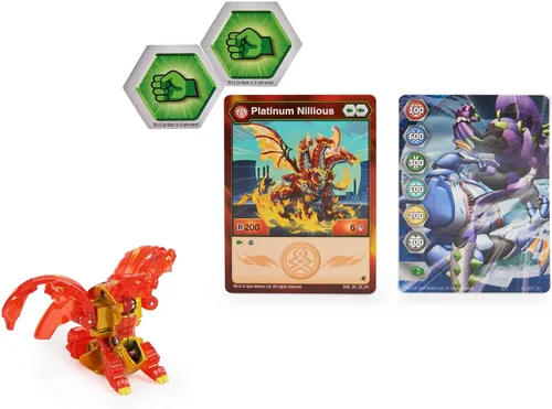Vista 2 de Bakugan Evolutions 2022 Platinum Series Die-cast Pyrus Nillious