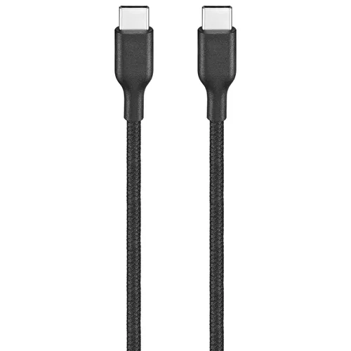 Vista 5 de Insignia Cable trenzado USB-C a USB-C (5 pies, morado claro)