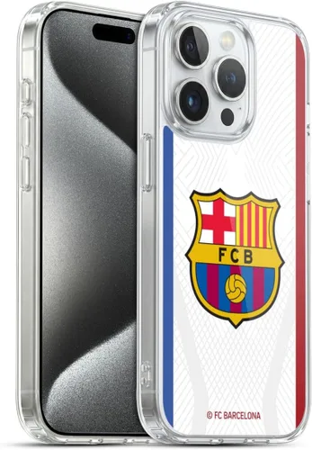 Vista 72 de Head Case Designs Funda de gel suave con licencia oficial del FC Barcelona Away 2023/24 compatible con Apple iPhone 7 Plus/iPhone 8 Plus