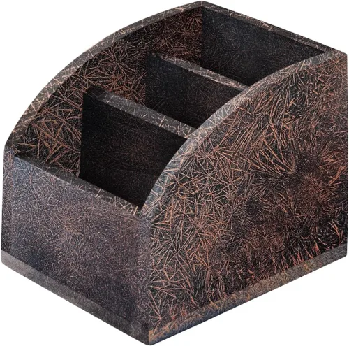 Vista 13 de OKSQW Caja de control remoto de madera (Negro-S)