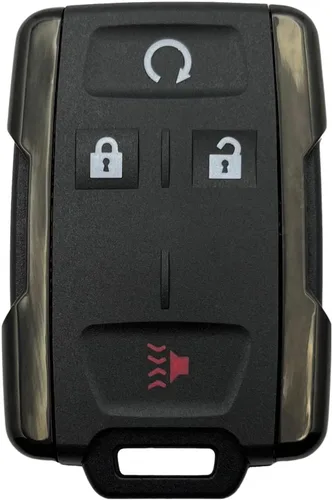Vista 4 de Reemplazo de llave inteligente sin llave de entrada remota con carcasa inteligente para 2014 2015 2016 2017 2018 2019 2020 2021 Chevy Silverado