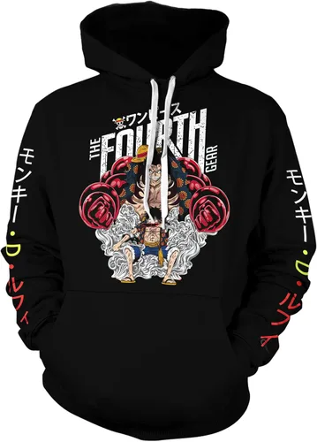 Vista 2 de Sudadera de manga larga con capucha para hombre y mujer