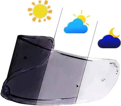 Vista 8 de BSTOP FF801 escudo para LS2 FF397 Escudos de repuesto para casco Visera de casco Protector solar de alta resistencia casco de motocicleta Accesorios