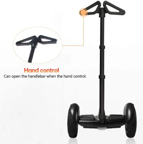 Vista 6 de Ninebot - Repuesto para manillar Ninebot miniPRO miniLITE S Self Balance Hoverboard con mango ajustable, liberación de presión de rodilla