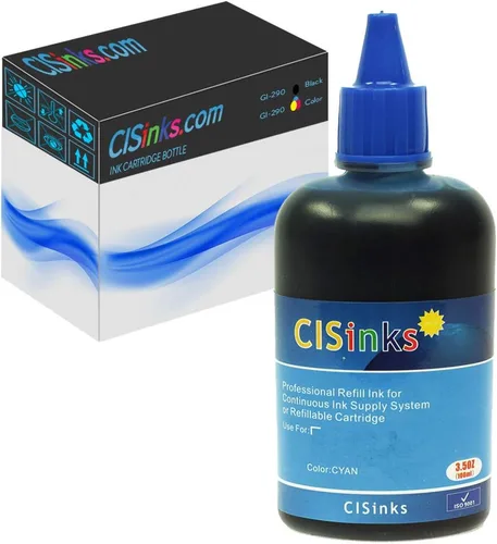Vista 6 de Botella de tinta de repuesto negra de 3.4 fl oz compatible con PGI-280 / CLI-281 XL PIXMA TS9120 TS8120 TS8220 TS9520 TR8520 TR7520 TS6120 Negro