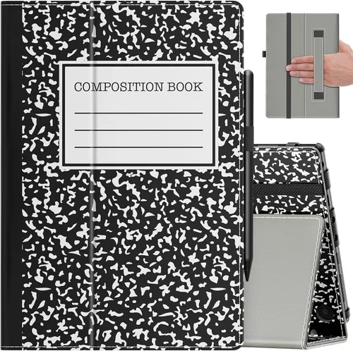Vista 21 de VORI Funda para tableta Amazon Kindle Fire HD 10 (13ª/11ª generación 2023/2021) y Fire HD 10 Plus – Funda plegable delgada con función