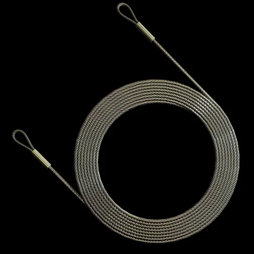 Vista 3 de Royal Shade Kit de herramientas de cables de alambre de 36 pies (12 pies x 3) para toldo triangular para toldos de vela, revestimiento de PVC, metal