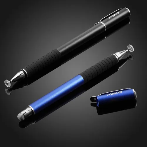 Vista 2 de MEKO Universal Stylus,[2 in 1 Precision Series] Disc Stylus Touch Screen Pens for All Capacitive Touch Screens Cell Phones, Tablets, Laptops Bundle