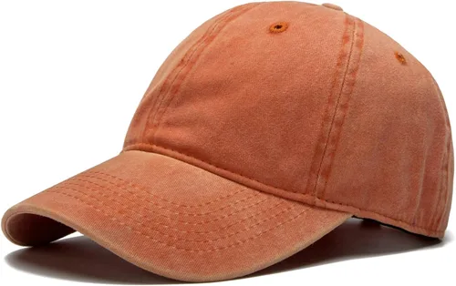 Vista 9 de Edoneery, gorra de béisbol para hombres y mujeres, de bajo perfil, ajustable, de algodón lavado, gorra de golf para papá