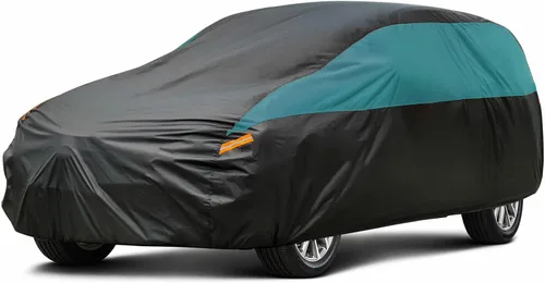 Vista 9 de GUNHYI - Cobertor impermeable para automóvil SUV, para todo tipo de clima, ajuste universal
