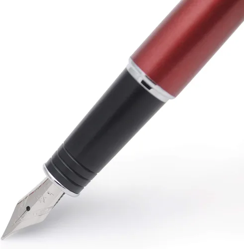Vista 7 de JINHAO 997 - Pluma estilográfica de lujo (punta fina, color rojo)