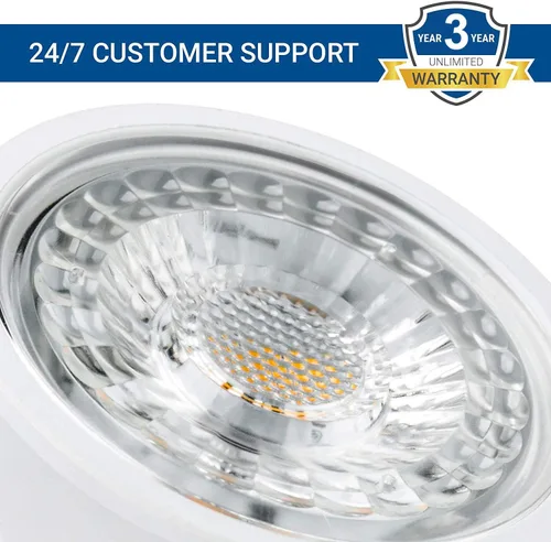 Vista 7 de Bombillas LED para Paisajismo MR16 de 5W, Bajo Voltaje 12V Reemplazo de Halógeno de 50W para Reflector de Paisajismo Exterior y Luz de Riel 2700K