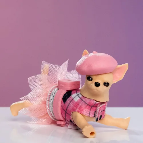 Vista 13 de REAL LITTLES - Transportín Coleccionable de Micro Cachorro con 1 Micro Cachorro y 5 Micro Sorpresas Funcionales Adentro! Los Estilos Pueden Variar