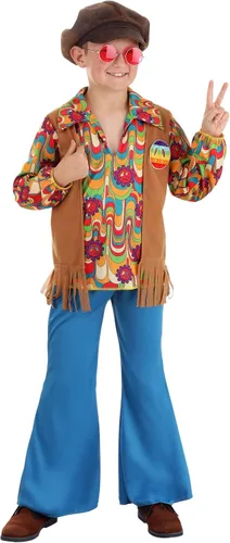 Vista 2 de Kid's Woodstock Hippie Costume