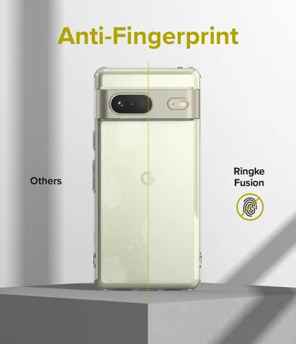 Vista 3 de Ringke Fusion - Funda para Google Pixel 7 [resistente al aceite y a la suciedad] tecnología antihuellas que evita manchas grasas, funda