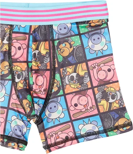 Vista 10 de PIGGY Boys' Tienda Exclusive 7-Pack Athletic Boxer Briefs Available in Sizes 6, 8 and 10