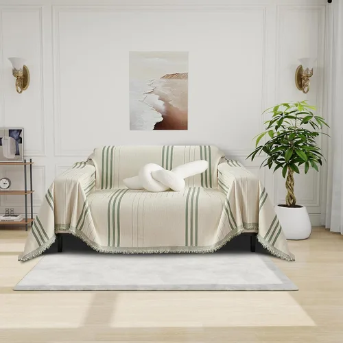 Vista 22 de DREAMINGO Funda de Sillón de Chenilla Fundas de Sofá Jacquard Lavables Protector de Muebles Funda de Sofá Reclinable 1 Cojín Funda de Silla