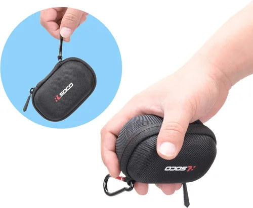 Vista 5 de RLSOCO Funda de transporte para Bose QuietComfort (modelo 2020) / auriculares deportivos inalámbricos con cancelación de ruido, color negro