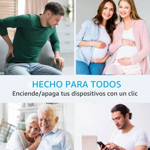 Vista 8 de Syantek Toma de Corriente con Control Remoto Interruptor de Luz Inalámbrico para Electrodomésticos, Kit de Interruptor de Luz Remoto Expandible