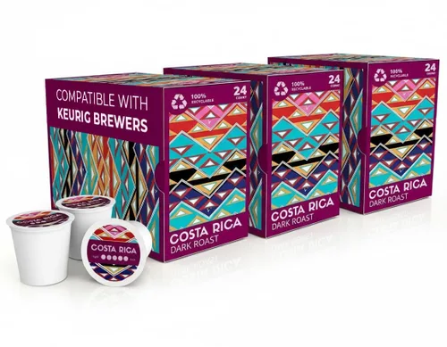 Vista 10 de Atlas Coffee Club - Cápsulas de café – Tostado ligero/medio, origen único Tanzania, 24 unidades – Compatibles con cafeteras Keurig K-Cup – 100%