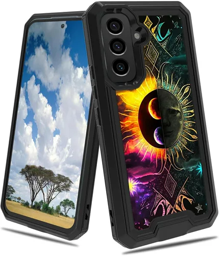 Vista 27 de Funda para Samsung S23 FE Funda Galaxy S23 FE 2 en 1 PC duro de doble capa TPU suave a prueba de golpes Cubierta protectora de teléfono para Samsung