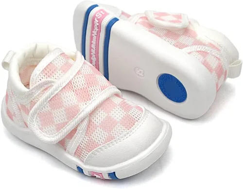 Vista 9 de OAISNIT Zapatos deportivos ligeros para bebés, niños y niñas, transpirables, antideslizantes, para primeros pasos