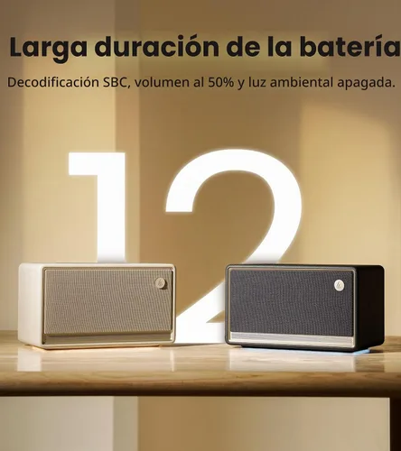 Vista 10 de Edifier Altavoz de escritorio Bluetooth ES300, 60W RMS, luces ambientales Marfil
