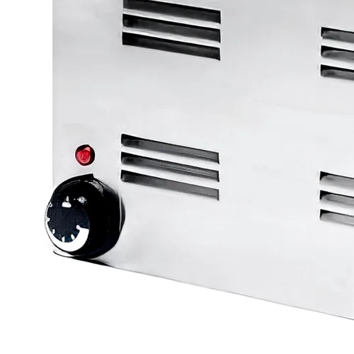 Vista 3 de Adcraft Calentador de alimentos de tamaño 4/3, 1500 W, en acero inoxidable (FW-1500W)