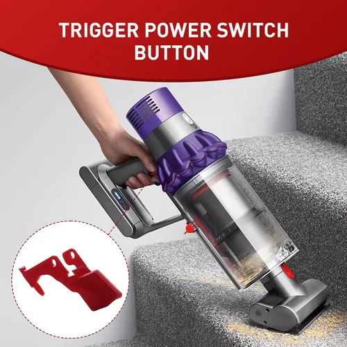 Vista 7 de Botón de interruptor de gatillo para Dyson V10 V11 V15 piezas de repuesto para aspiradora, herramienta de reparación de botón de encendido
