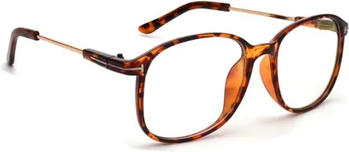 Vista 4 de Gafas de miopía de gran tamaño con distancia -1.50 gafas de miopía para mujer
