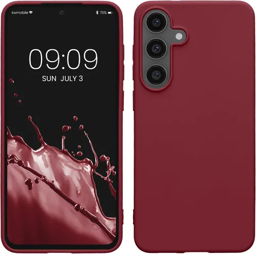 Vista 63 de kwmobile Funda compatible con Samsung Galaxy S23 - Funda protectora de silicona TPU suave y delgada - Piedra antigua
