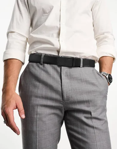 Vista 3 de CHAOREN Cinturón de trinquete de cuero para hombre, ajuste personalizable, estilo sin esfuerzo (1.378 in)