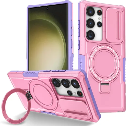 Vista 91 de Funda magnética para Samsung Galaxy Note 20 Ultra, soporte para teléfono, funda protectora mate a prueba de golpes, funda protectora para teléfono