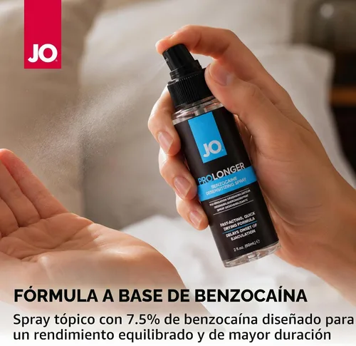 Vista 8 de JO Prolonger Delay Spray - Spray de benzocaína al 7.5% para hombres, control de clímax de acción rápida y resistencia, 2 onzas líquidas