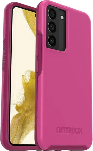 Vista 7 de OtterBox Symmetry Series - Funda para Galaxy S22 (solamente), embalaje no minorista, color negro