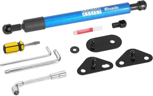 Vista 9 de Winunite Compatible con F150 2015-2025 Asistente de Compuerta Trasera – Material de Acero Inoxidable, Descenso Controlado Silencioso, No Más