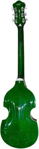 Vista 5 de Hofner Ignition Pro - Guitarra para violín, color verde