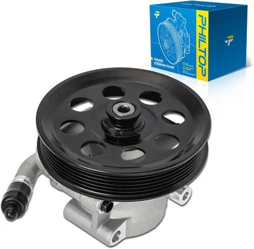 Vista 170 de PHILTOP 215345 Bomba de dirección asistida con polea, apta para Corolla 2003-2008; Matrix; Vibe, Reemplazar OE 215345, 4236, 4236C, 4431002101