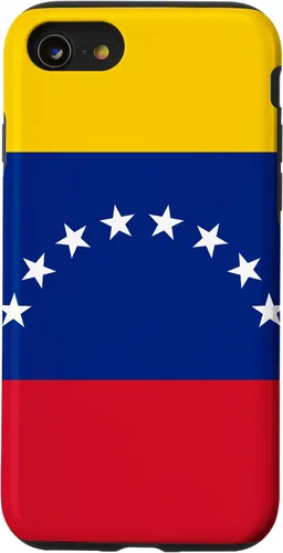 Vista 17 de Funda con la bandera de Venezuela para iPhone 14