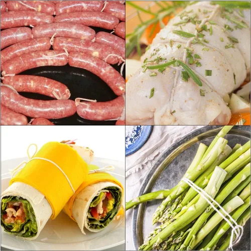 Vista 6 de Vivifying Hilo de Carnicero, 100 Metros Hilo de Cocina de Algodón de 3 Hilos, Hilo de Cocina Seguro para Alimentos para Atar Carne, Hacer