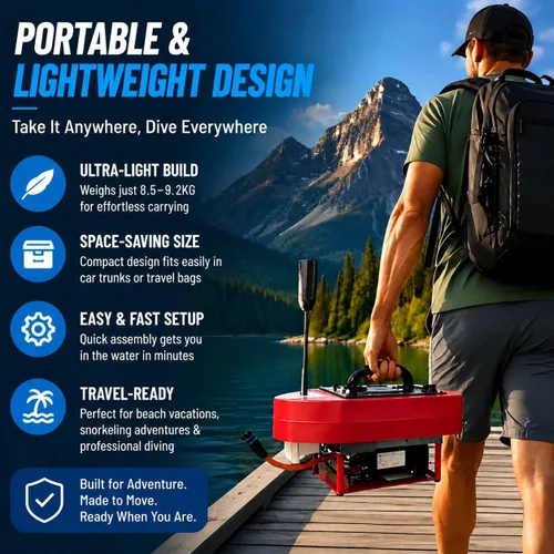 Vista 8 de 819 Tankless Scuba Diving System