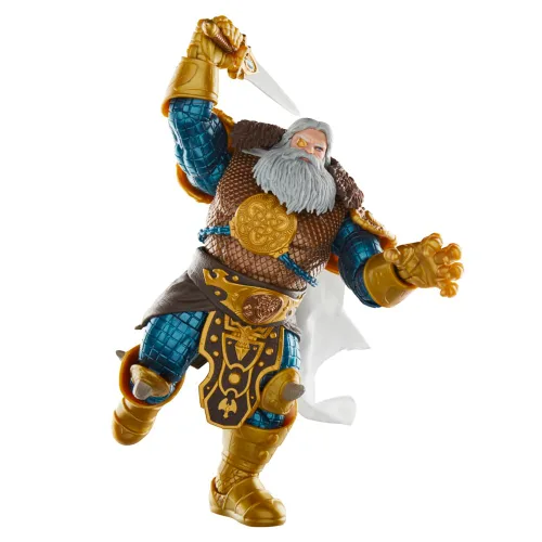 Vista 6 de Marvel Legends Series Odin, Figura de acción coleccionable de 6 pulgadas de aniversario número 85 Deluxe Comics