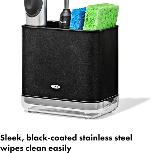 Vista 6 de OXO Good Grips - Organizador de fregadero de acero inoxidable