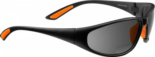 Vista 4 de Ironwear 3030 Bradford Series - Gafas de seguridad resistentes a los arañazos con protección UV (negro/gris, 2.5)
