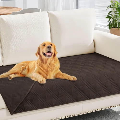 Vista 108 de hyha - Manta impermeable para cama de perro, mantas suaves para mascotas, funda impermeable para sofá para perros, fundas reversibles lavables