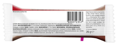 Vista 6 de Duplo Chocnut 24 barras por paquete (24 x 0.92 oz)