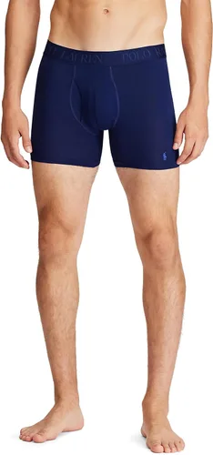 Vista 2 de Polo Ralph Lauren Calzoncillos tipo bóxer modal de algodón flexible 4D para hombre, paquete de 3