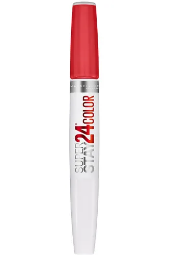 Vista 13 de Maybelline New York Superstay 24, color de labios en 2 pasos, naranja sin parar 210 NARANJA SIN PARAR