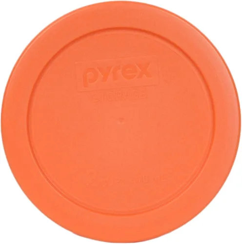 Vista 3 de Pyrex (1) 7402-PC 6/7-Cup Rojo, (2) 7210-PC 3-Cup Light Green, (1) 7201-PC 4-Cup Blue y (2) 7200-PC 2-Cup Orange Food Storage Tapas - Fabricado